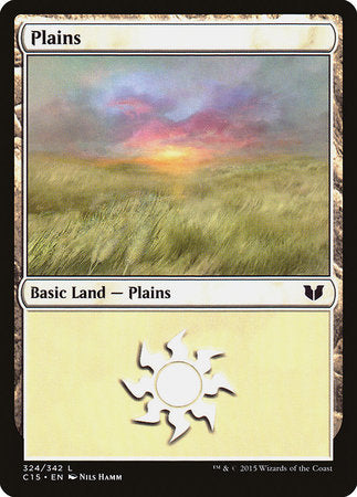Plains (324) [Commander 2015] | Fandemonia Ltd