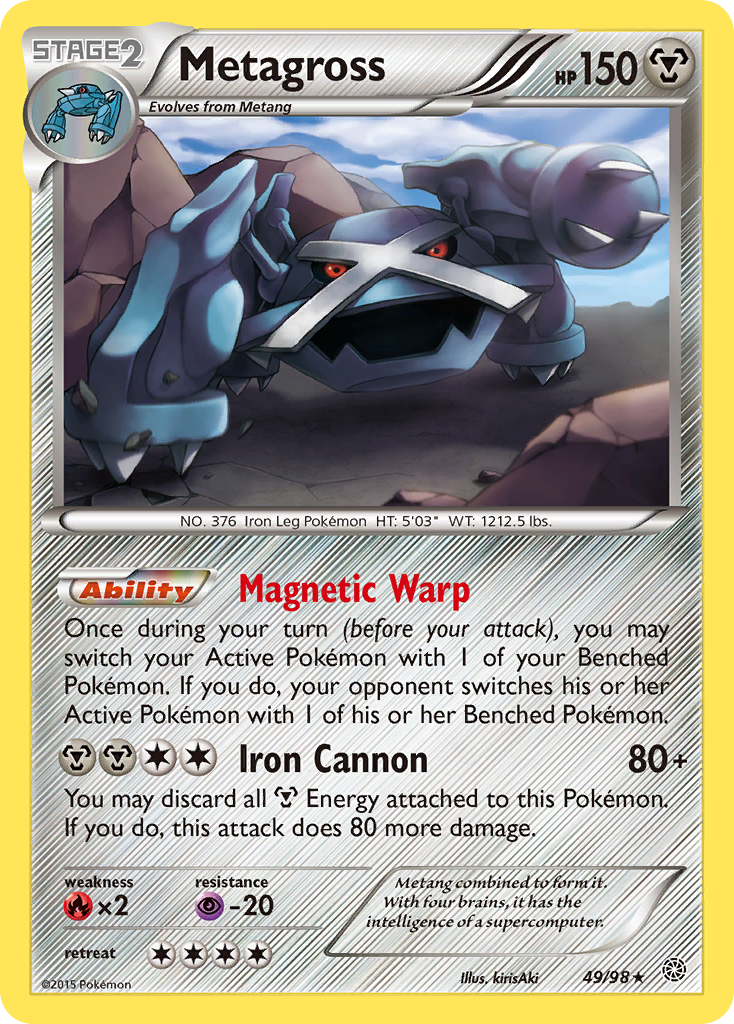 Metagross (49/98) [XY: Ancient Origins] | Fandemonia Ltd