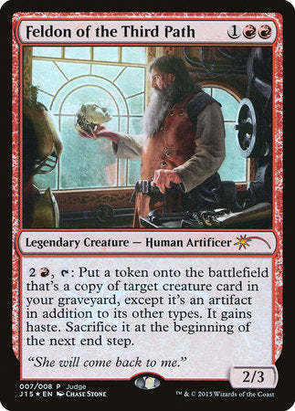 Feldon of the Third Path [Judge Gift Cards 2015] | Fandemonia Ltd