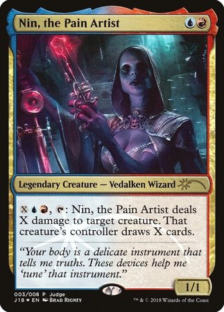 Nin, the Pain Artist [Judge Gift Cards 2018] | Fandemonia Ltd
