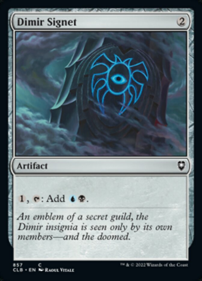 Dimir Signet [Commander Legends: Battle for Baldur's Gate] | Fandemonia Ltd