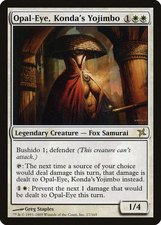 Opal-Eye, Konda's Yojimbo [Betrayers of Kamigawa] | Fandemonia Ltd