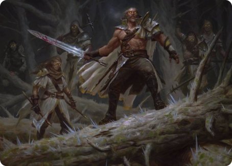 Tovolar, Dire Overlord 1 Art Card [Innistrad: Midnight Hunt Art Series] | Fandemonia Ltd