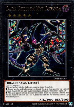 Dark Requiem Xyz Dragon [OP15-EN002] Ultimate Rare | Fandemonia Ltd