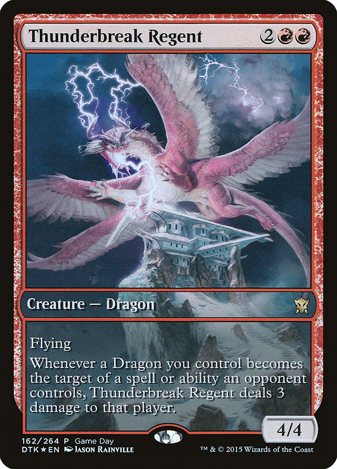Thunderbreak Regent (Game Day) [Dragons of Tarkir Promos] | Fandemonia Ltd