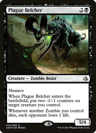 Plague Belcher [Amonkhet Promos] | Fandemonia Ltd