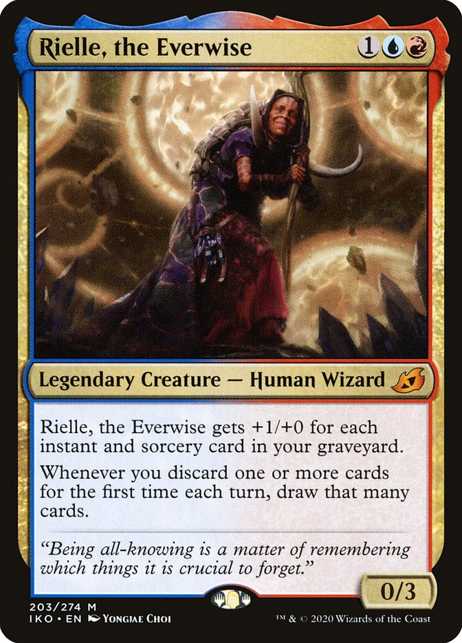 Rielle, the Everwise [Ikoria: Lair of Behemoths] | Fandemonia Ltd