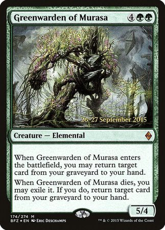 Greenwarden of Murasa [Battle for Zendikar Promos] | Fandemonia Ltd