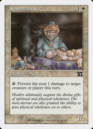Samite Healer [Classic Sixth Edition] | Fandemonia Ltd