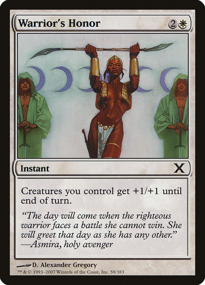 Warrior's Honor [Tenth Edition] | Fandemonia Ltd