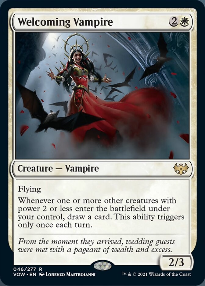 Welcoming Vampire [Innistrad: Crimson Vow] | Fandemonia Ltd