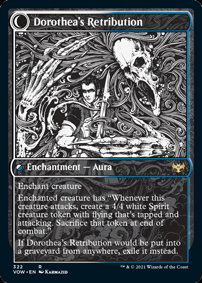 Dorothea, Vengeful Victim // Dorothea's Retribution (Showcase Eternal Night) [Innistrad: Crimson Vow] | Fandemonia Ltd