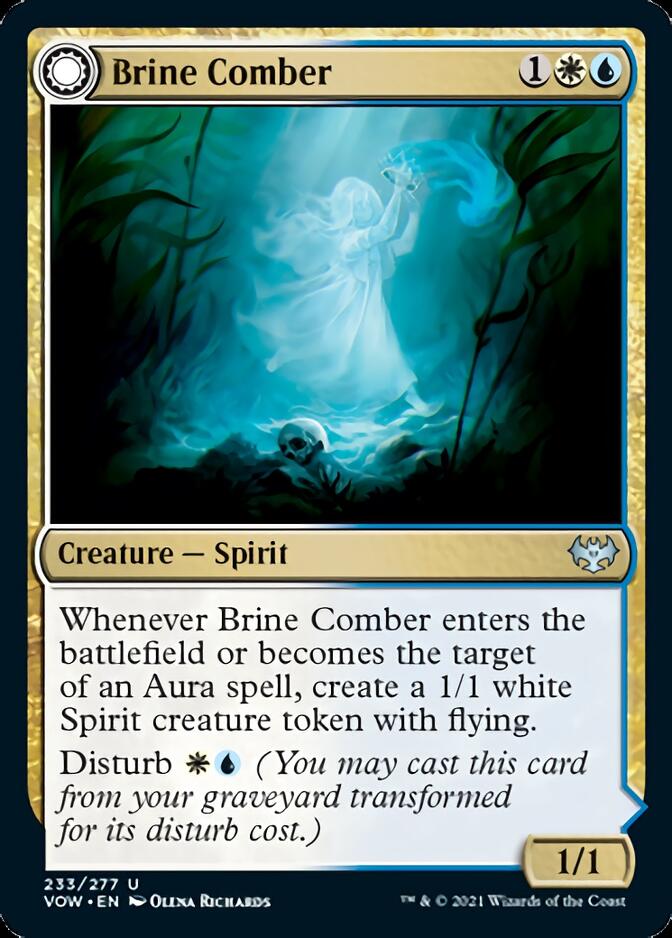 Brine Comber // Brinebound Gift [Innistrad: Crimson Vow] | Fandemonia Ltd