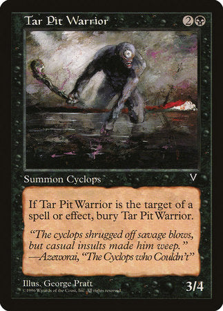 Tar Pit Warrior [Visions] | Fandemonia Ltd