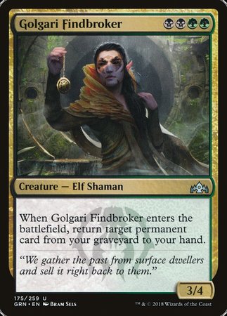 Golgari Findbroker [Guilds of Ravnica] | Fandemonia Ltd