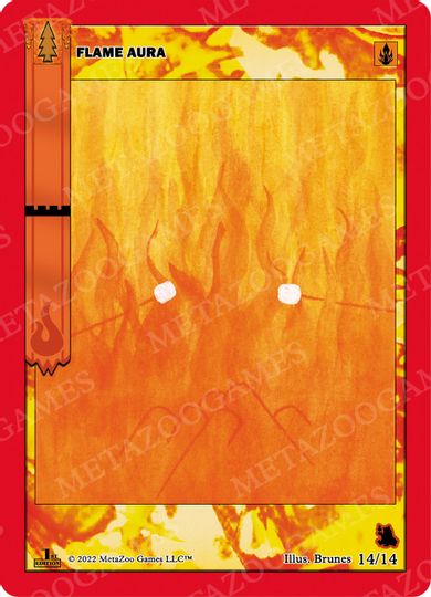 Flame Aura [Cryptid Nation: Wilderness First Edition Theme Deck] | Fandemonia Ltd