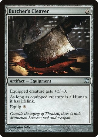 Butcher's Cleaver [Innistrad] | Fandemonia Ltd