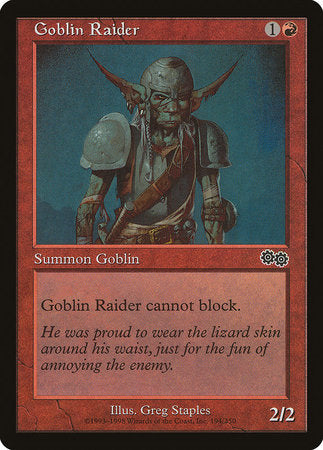 Goblin Raider [Urza's Saga] | Fandemonia Ltd