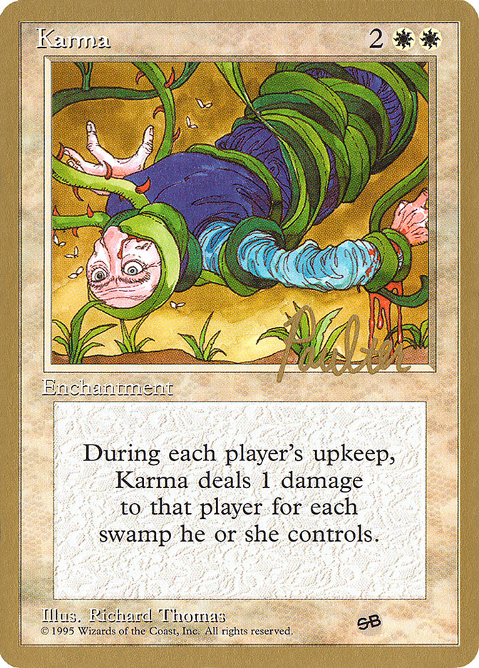 Karma (Preston Poulter) (SB) [Pro Tour Collector Set] | Fandemonia Ltd