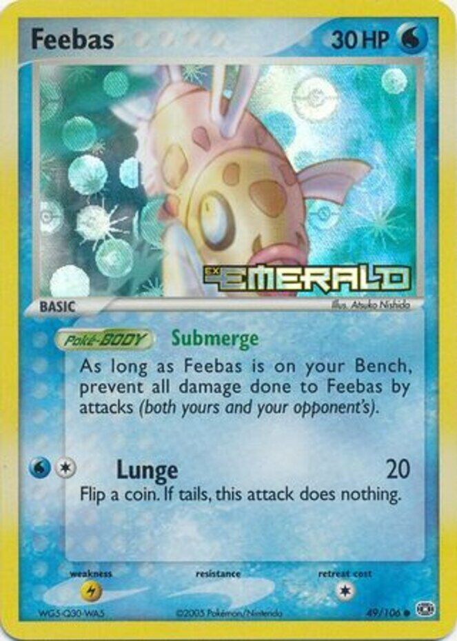 Feebas (49/106) (Stamped) [EX: Emerald] | Fandemonia Ltd