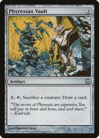 Phyrexian Vault [Duel Decks: Phyrexia vs. the Coalition] | Fandemonia Ltd