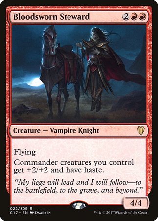 Bloodsworn Steward [Commander 2017] | Fandemonia Ltd