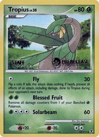 Tropius (52/111) (Staff Prerelease Promo) [Nintendo: Black Star Promos] | Fandemonia Ltd