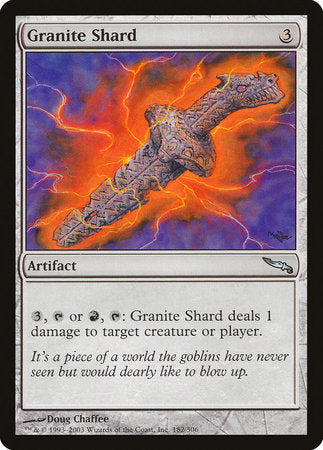 Granite Shard [Mirrodin] | Fandemonia Ltd