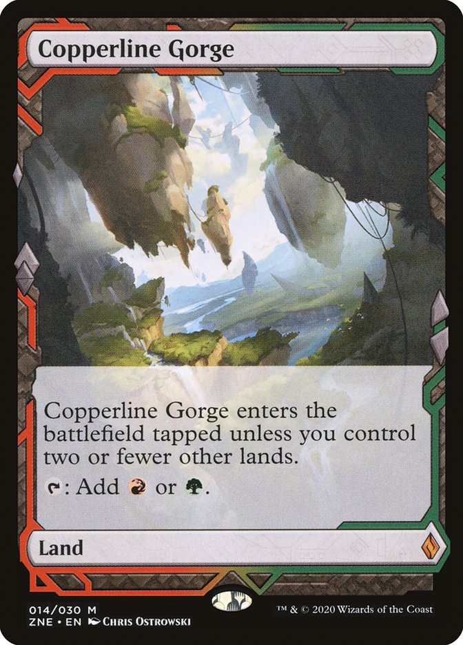 Copperline Gorge [Zendikar Rising Expeditions] | Fandemonia Ltd