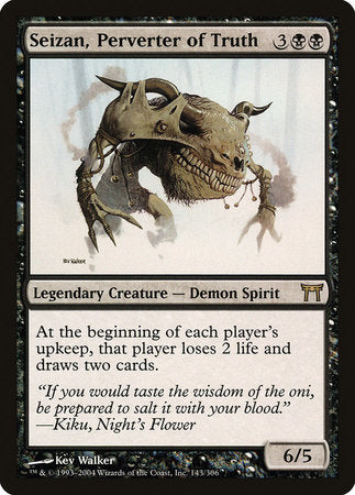 Seizan, Perverter of Truth [Champions of Kamigawa] | Fandemonia Ltd