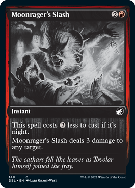 Moonrager's Slash [Innistrad: Double Feature] | Fandemonia Ltd