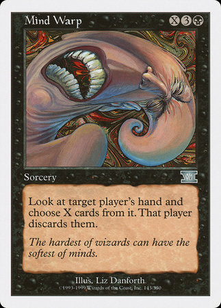 Mind Warp [Classic Sixth Edition] | Fandemonia Ltd