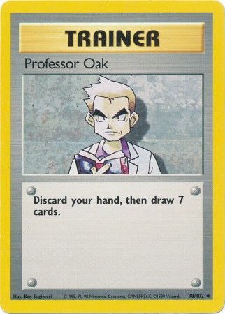 Professor Oak (88/102) [Base Set Unlimited] | Fandemonia Ltd
