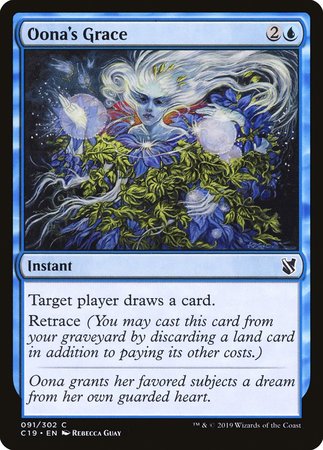 Oona's Grace [Commander 2019] | Fandemonia Ltd