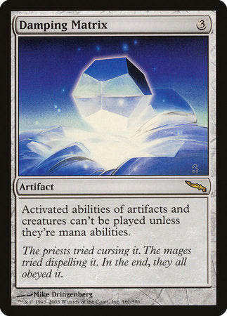 Damping Matrix [Mirrodin] | Fandemonia Ltd