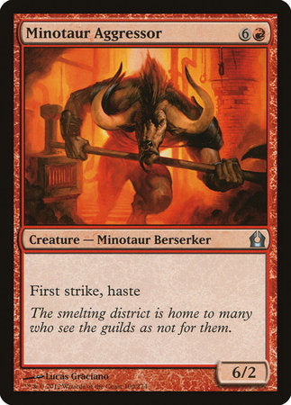 Minotaur Aggressor [Return to Ravnica] | Fandemonia Ltd