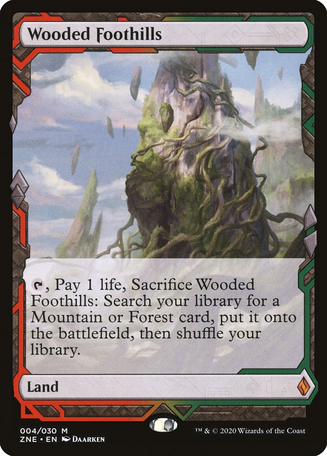 Wooded Foothills [Zendikar Rising Expeditions] | Fandemonia Ltd