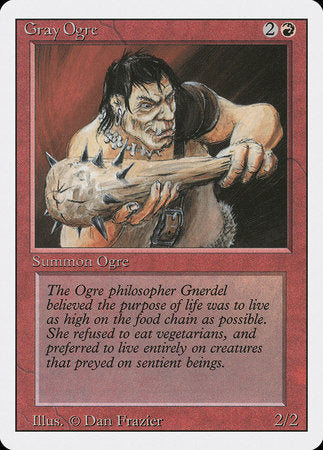 Gray Ogre [Revised Edition] | Fandemonia Ltd