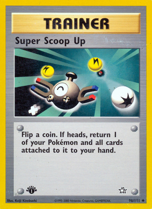 Super Scoop Up (98/111) [Neo Genesis 1st Edition] | Fandemonia Ltd