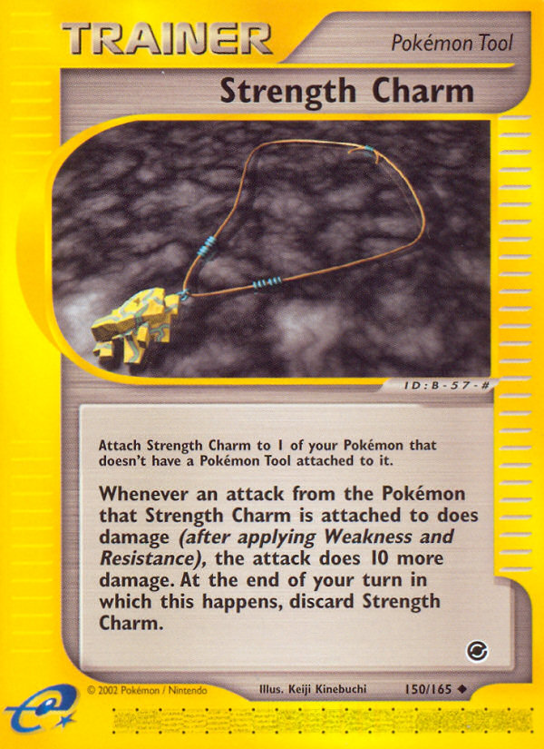 Strength Charm (150/165) [Expedition: Base Set] | Fandemonia Ltd