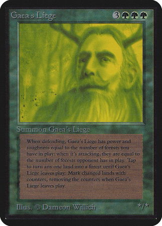 Gaea's Liege [Limited Edition Alpha] | Fandemonia Ltd