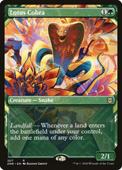 Lotus Cobra (Showcase) [Zendikar Rising] | Fandemonia Ltd