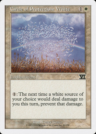 Circle of Protection: White [Classic Sixth Edition] | Fandemonia Ltd