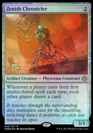Zenith Chronicler [Phyrexia: All Will Be One Prerelease Promos] | Fandemonia Ltd