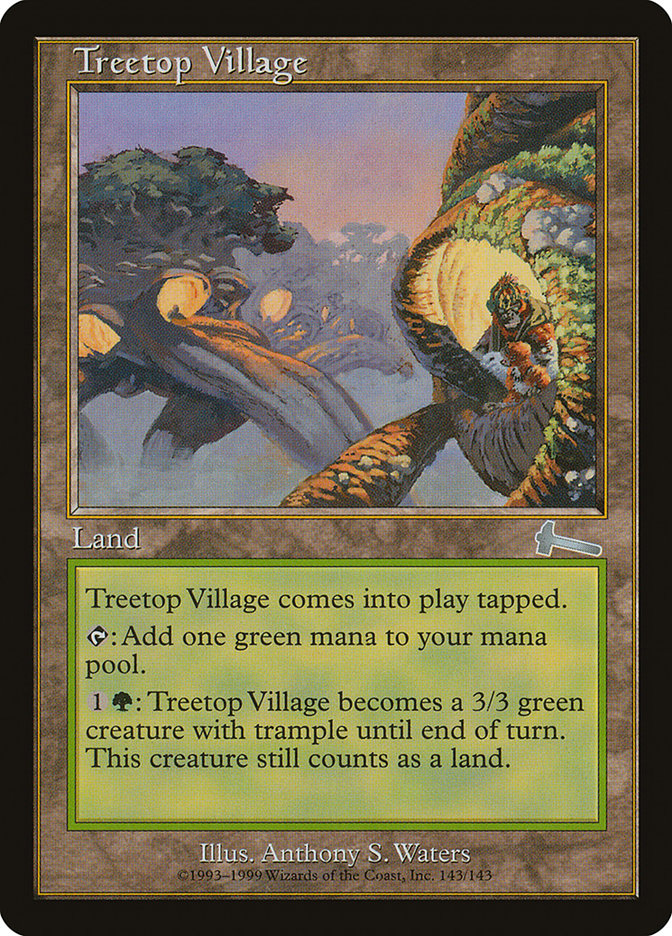 Treetop Village [Urza's Legacy] | Fandemonia Ltd