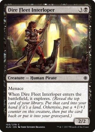 Dire Fleet Interloper [Ixalan] | Fandemonia Ltd