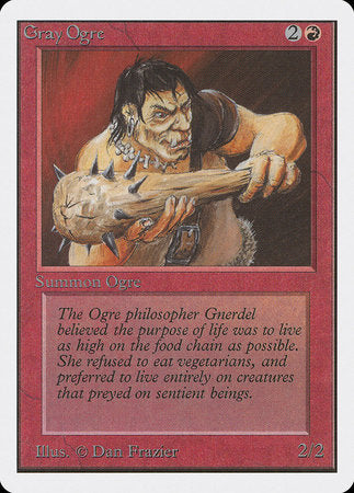 Gray Ogre [Unlimited Edition] | Fandemonia Ltd