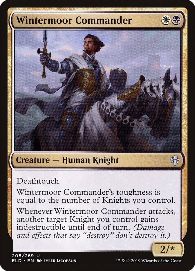 Wintermoor Commander [Throne of Eldraine] | Fandemonia Ltd
