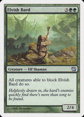 Elvish Bard [Ninth Edition] | Fandemonia Ltd