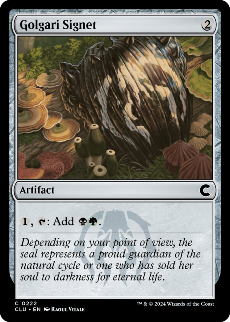 Golgari Signet [Ravnica: Clue Edition] | Fandemonia Ltd